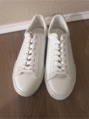 Steve Madden All White Casual Sneakers - size 9